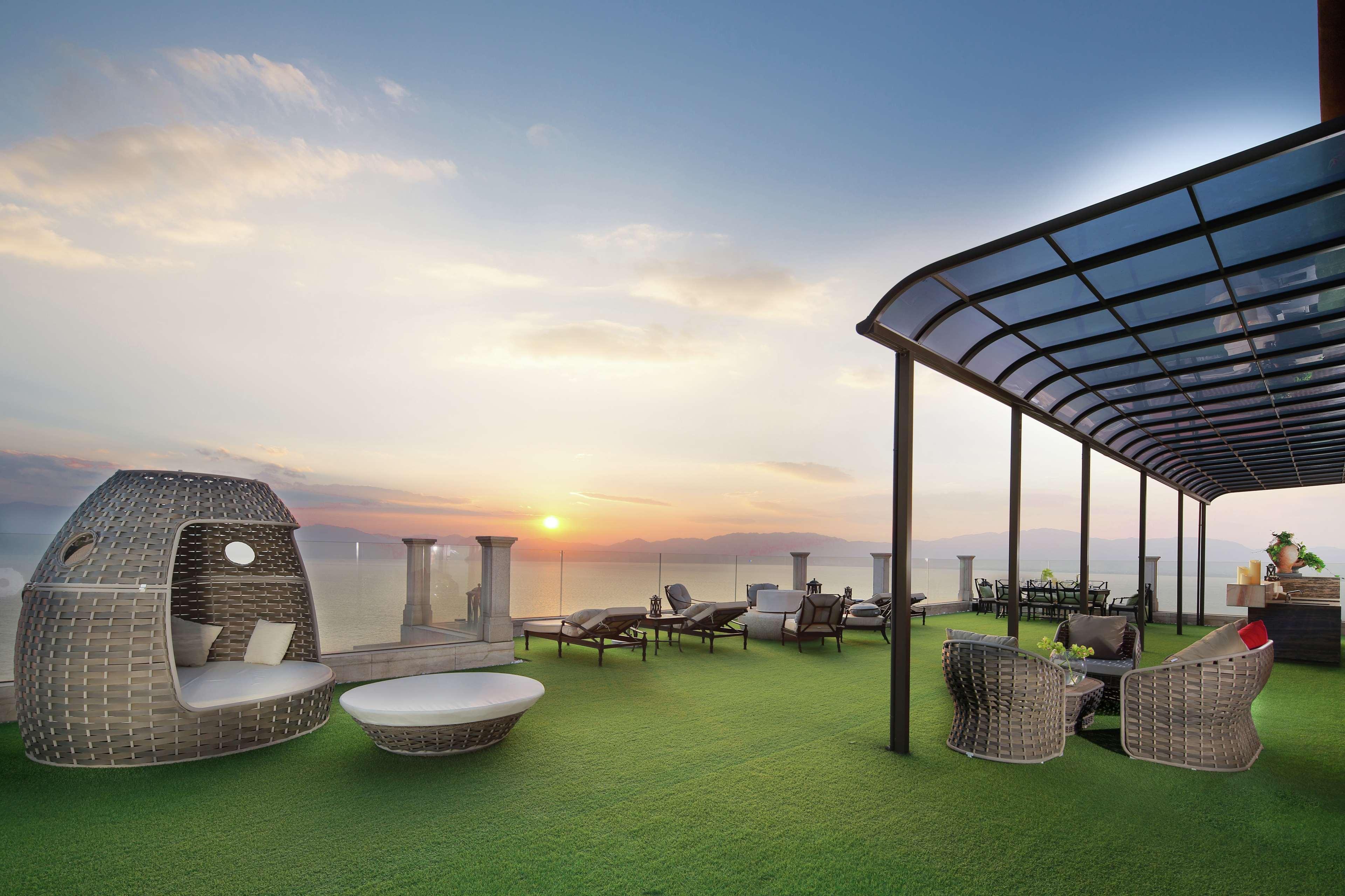 Hilton Yuxi Fuxian Lake Chengjiang  Esterno foto
